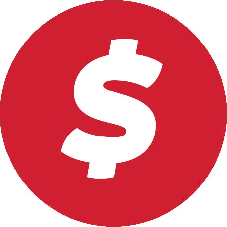 Icon of a dollar sign