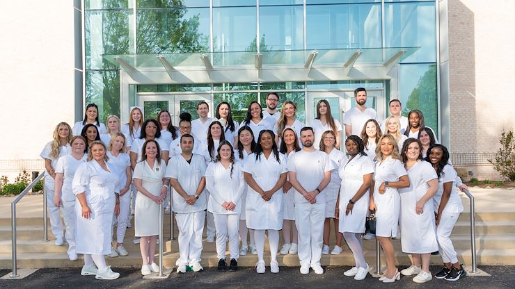 Montgomery County Community College celebrated the graduation of 42 nurses during a special pinning ceremony on May 2 at the Blue Bell Campus. Photo by Linda Johnson