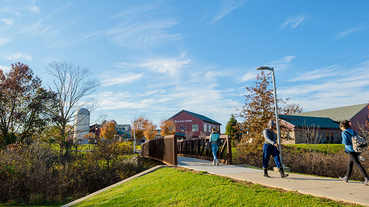 Blue Bell Campus landscape