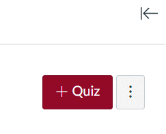 Create Quiz Create new quiz button