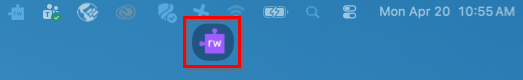 R W Icon After Install R w puzzle icon on that appears after installing the application