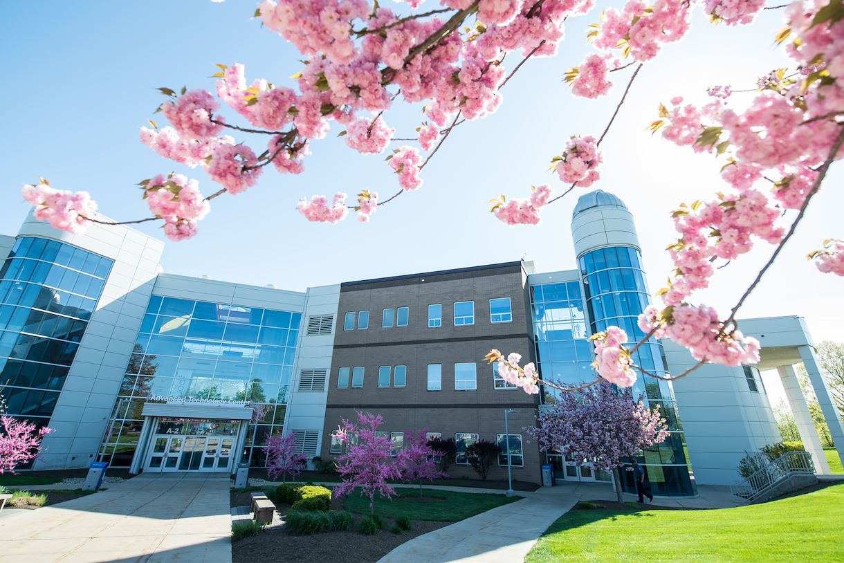 Exterior image of the Advanced Technology Center at the Blue Bell campus