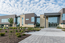 Exterior of the Blue Bell Health Sciences Center