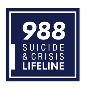 988 Suicide & Crisis Lifeline logo