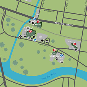 West Campus Map