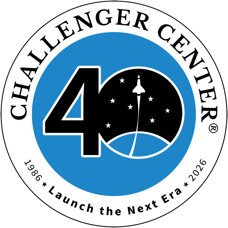 Challenger Center 40th Anniversary Logo