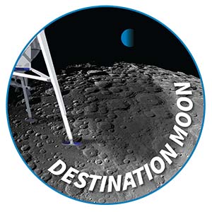 Destination Moon logo