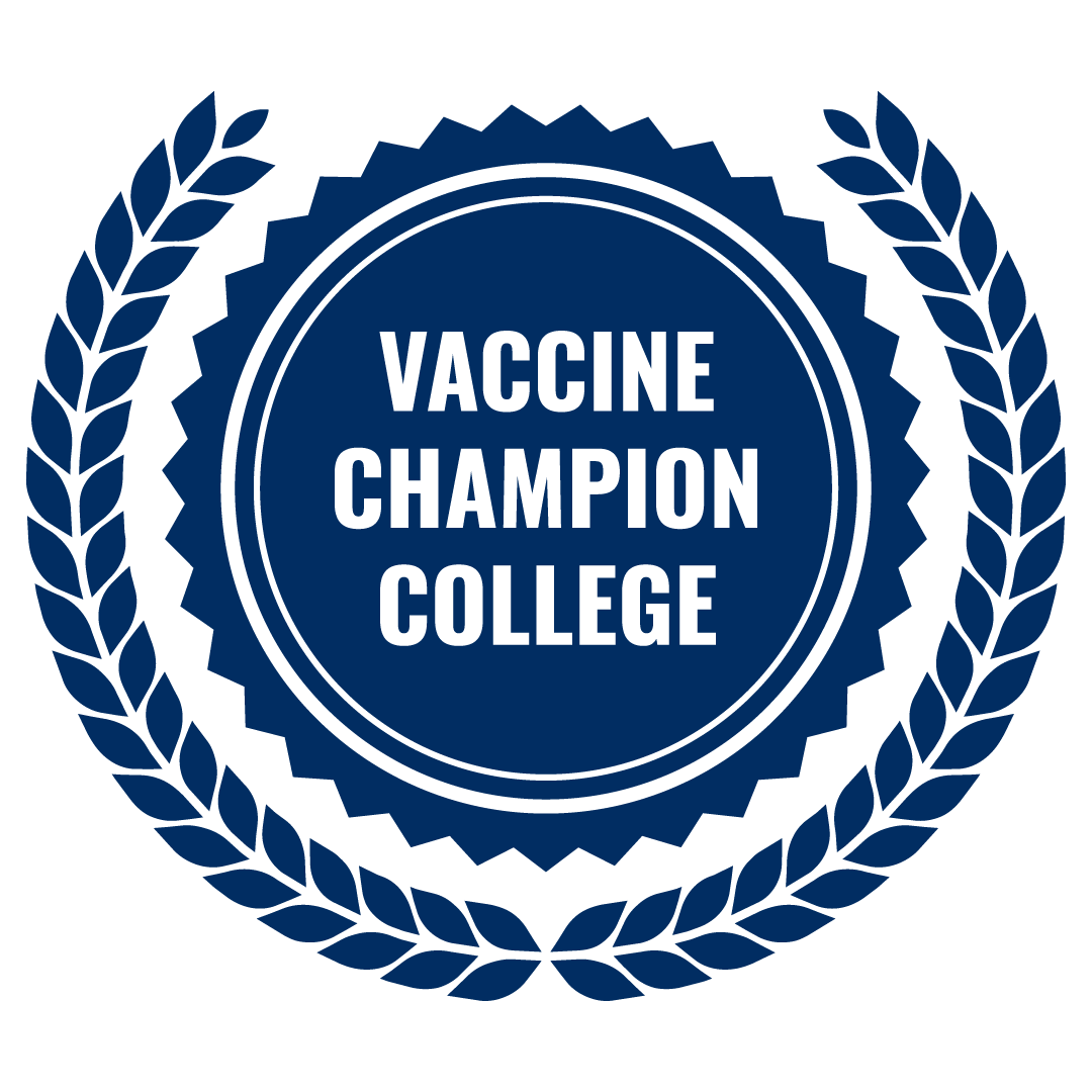 Vaccine Champion College emblem
