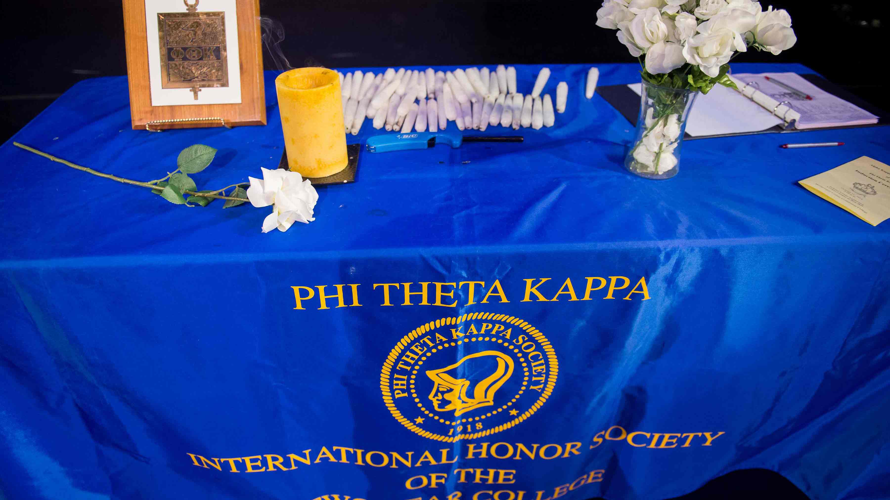 To be eligible for PTK membership, students have to earn a minimum of 12 credits, maintain a grade point average of 3.5 or higher, be of good moral character and possess recognized qualities of leadership.