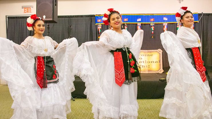 The Most Promising Place award recognizes MCCC's commitment to diversity through student and staff recruitment practices, inclusive learning and work environments and community engagement. MCCC promotes diversity through an array of practices and activities, including the annual International Night when students have the opportunity to share their cultures with students and the community. Photo by Linda Johnson