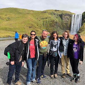 Skogafoss waterfall