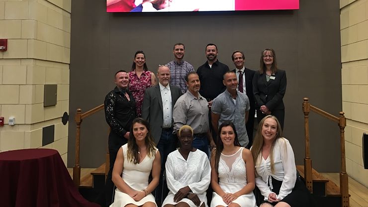 Nine students recently graduated from MCCC's Massage Therapy Program - Herbert W. Bailey, IV; Michael T. Bowen; Victoria Porter Gardiner; Tess Elizabeth Hansler; Wayne Haufler; Hannah Levy; Daniel McGorrey; Joel W. Snyder; and Vanessa Vahn.