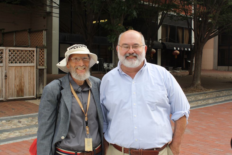 Dr. Aaron Shatzmann and Dr. George Boudreau