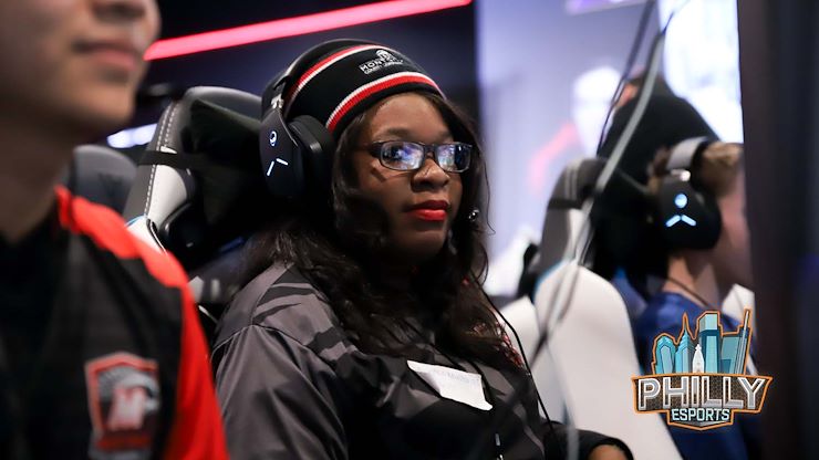 Tasia Jones enjoys the camaraderie and competition of Montco's eSports program.