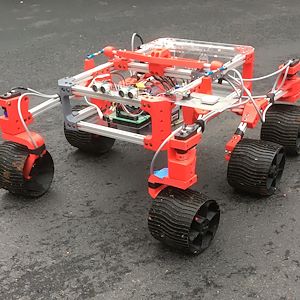 Student built NASA Mars Curiosity Rover.