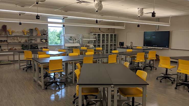 The first two phases of renovation to the Science Center were completed recently at Central Campus in Blue Bell.