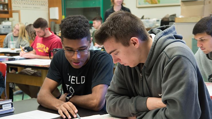 The College Connection Experience program is offered to all first-time college students who are planning to major in Liberal Studies, Business Administration, Accounting and Management associate degree programs at Montgomery County Community College's Pottstown campus.