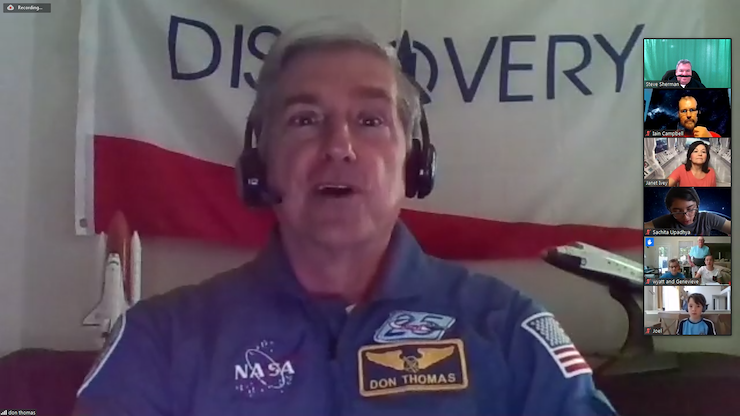 Don Thomas former NASA astronaut