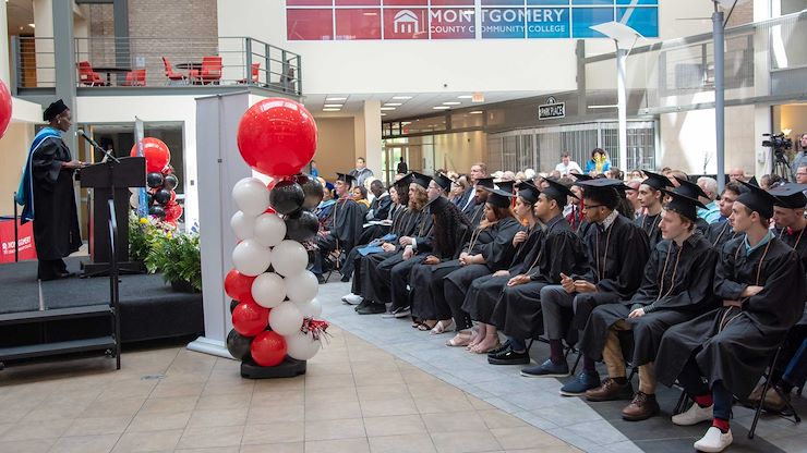 For the third year in a row, Montgomery County Community College has earned Achieving the Dream’s Program Excellence Award for its success in helping students reach their academic goals. Since MCCC launched the program in 2013 at its Blue Bell and Pottstown campuses, more than 200 students have earned their high school diplomas. Photo by David DeBalko