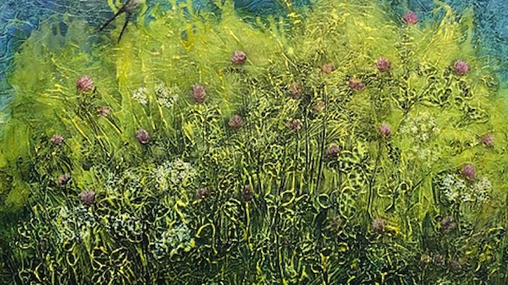 "Spring in Oley Valley," by artist Rhonda Counts, will be among the 67 pieces on display during the Pottstown Area Artist Guild's annual winter exhibition beginning Dec. 1. The event will be hosted entirely online by Montgomery County Community College.