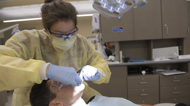 Montgomery County Community College's Dental Hygiene Clinic, Room 1400 (first floor), Health Sciences Center, 340 DeKalb Pike, Blue Bell Campus, is open for patients.