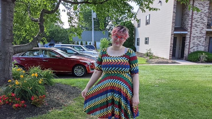 With the support she receives through the College Connections Experience Program at Montgomery County Community College, Sunny Funkhouser is on her way to completing her goals.