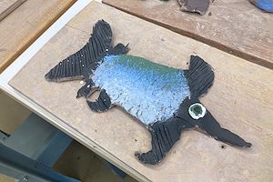Fish sculpture