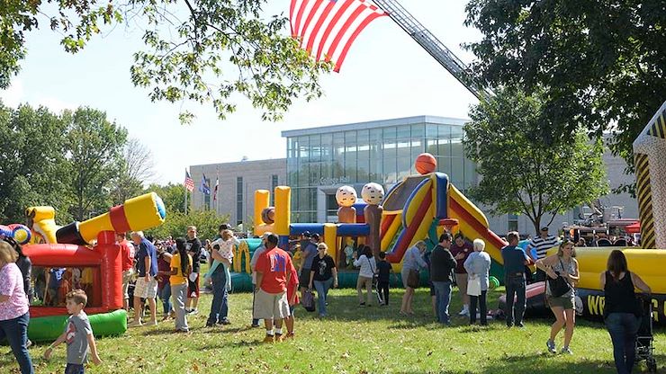 The community is invited to the annual Whitpain Community Festival on Saturday, Sept. 25, starting at noon at Montgomery County Community College's Blue Bell Campus. The Big Rig Roundup will be held Friday evening, Sept. 24, with a minimal noise hour from 5 to 6 p.m. Photos were taken in 2018 by David DeBalko.