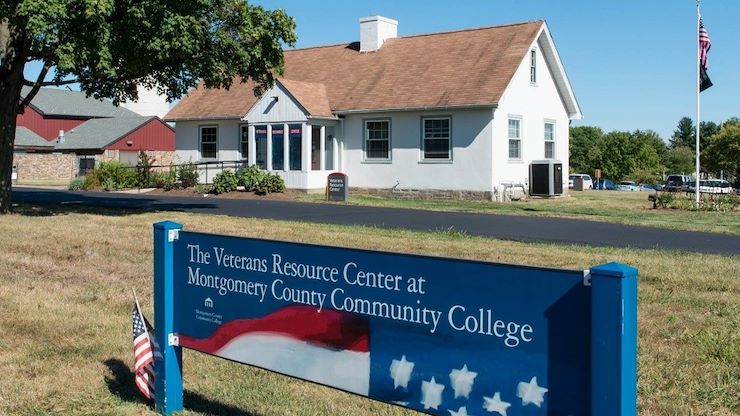 Montgomery County Community College recently received $28,575 from the Veterans' Trust Fund, a fund administered by the Pennsylvania Department of Military and Veterans Affairs, to help student veterans.