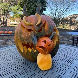 Pumpkin carving