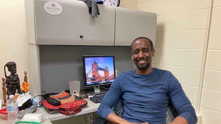 Sociology Associate Professor Garvey M. Lundy has been named a Fulbright Scholar Alumni Ambassador. Photo by Eric Devlin.