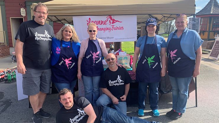 Leanne's Life Changing Fairies, a non-profit organization, has agreed to provide Nursing student Kristina Reindel with free meals for dinner five nights a week, while her husband undergoes chemotherapy treatment. Photo courtesy of Leanne Moyer.