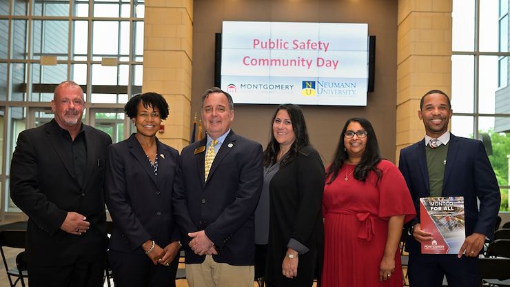Montgomery County Community College and Neumann University offer an educational pathway for students to earn their associate's and bachelor's degrees in Public Safety Administration. Photos by David DeBalko