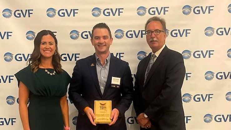 Greater Valley Forge Transportation Management Association recognizes organizations, including Montgomery County Community College, that are committed to traffic strategies and programs that will improve the climate and increase the efficiency of roadways. Photo courtesy of GVF