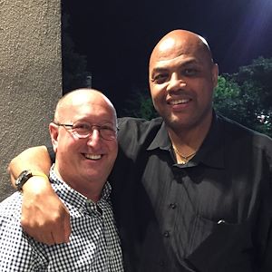 Jeff Asch with Charles Barkley