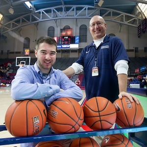 Jeff Asch with his son Michael