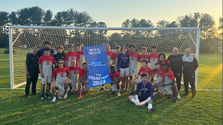 The Mustangs men's soccer team was crowned Eastern Pennsylvania Athletic Conference champions following a 4-1 win over Northampton Community College. Photo by Candice R. Bean.