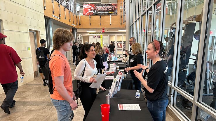 Prospective students and their families are invited to attend Montgomery County Community College's Spring Open House events. Photo by Eric Devlin