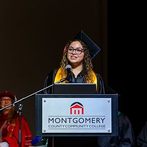 Gateway to College Class Valedictorian Keylin Rivera 