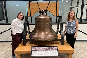The Justice Bell Replica at Pottstown Campus