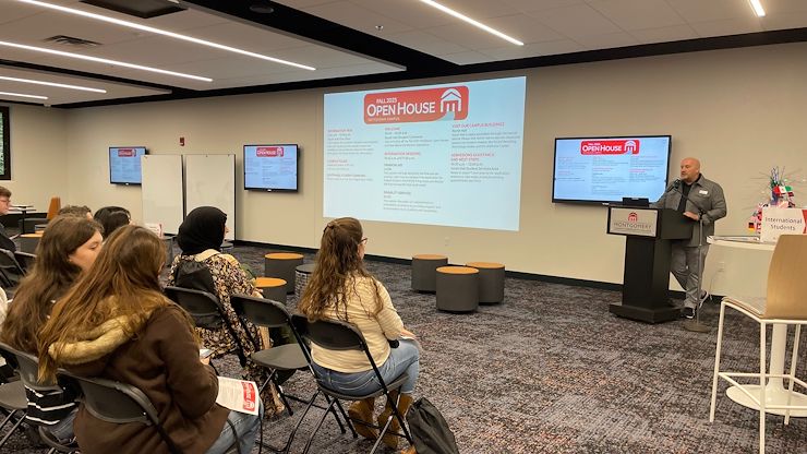 Prospective students and their families can learn more about the opportunities available at Montgomery County Community College during the upcoming Fall Open House events on October 11 and 25. Photo by Diane VanDyke
