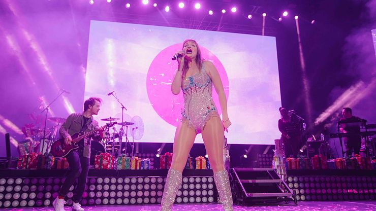 Montgomery County Community College’s theater at Montco Cultural Center will host “Taylorville,” the Taylor Swift tribute band, Saturday, Nov. 15 on the Blue Bell Campus. Photo courtesy of Taylorville