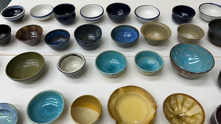 Montgomery County Community College will host an Empty Bowls fundraiser in the Hospitality Institute on the Blue Bell Campus to raise awareness of food insecurity. Attendees will receive a handcrafted bowl and freshly prepared soup. Photo by Eric Devlin