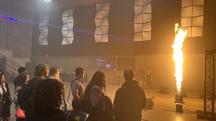 pyro tech demonstration