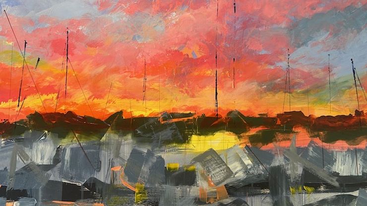 “September Sunrise,” by Robyn Burckhardt. Montgomery County Community College’s Montco Cultural Center will host the 65th annual Pottstown Area Artists Guild Members’ Show Friday, Dec. 5, 2025 through Friday, Jan. 23, 2026 in the Montco Cultural Center North Hall Gallery of the Pottstown Campus. Photo by Patrick Rodgers