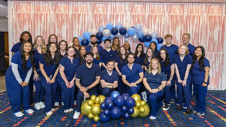 Montgomery County Community College celebrated the graduation of 27 nurses during a special pinning ceremony on the Blue Bell Campus. Photo by Linda Johnson