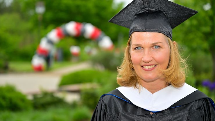 Theater Regular Lecturer Dyana Kimball was named a recipient of the Part-time Teaching Excellence Award, sponsored by e-Campus Bookstore. Photo by Dave DeBalko