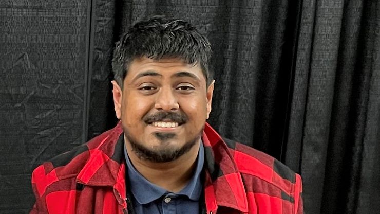 Kenil Patel, an alumnus of the Pottstown Promise Early College Program, credits his time as a student at Montgomery County Community College, for giving him the foundational education to become an engineer at the Limerick Generating Station. Photo by Diane Van Dyke