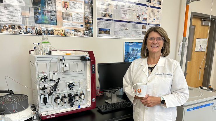 Dr. Margaret Bryans was selected as the 2025 Workforce Champion of the Year during the Greater Philadelphia Regional BioBuzz Awards for her commitment to training the next generation of biomanufacturing professionals. Photo by Dr. Margaret Bryans